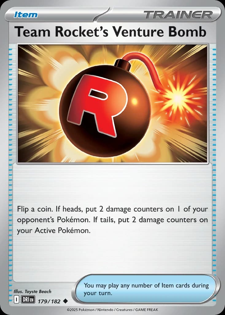 Team Rocket's Venture Bomb (179)