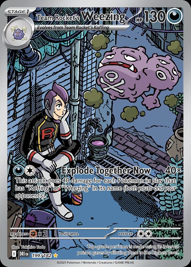 Team Rocket's Weezing (199)