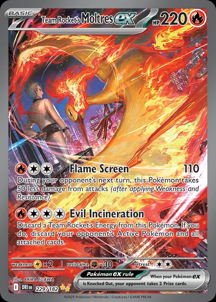 Team Rocket's Moltres ex (229)