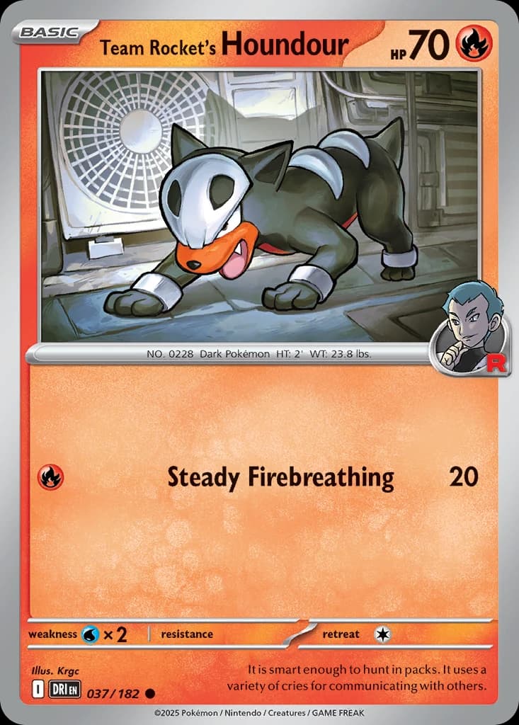 Team Rocket's Houndour (37)
