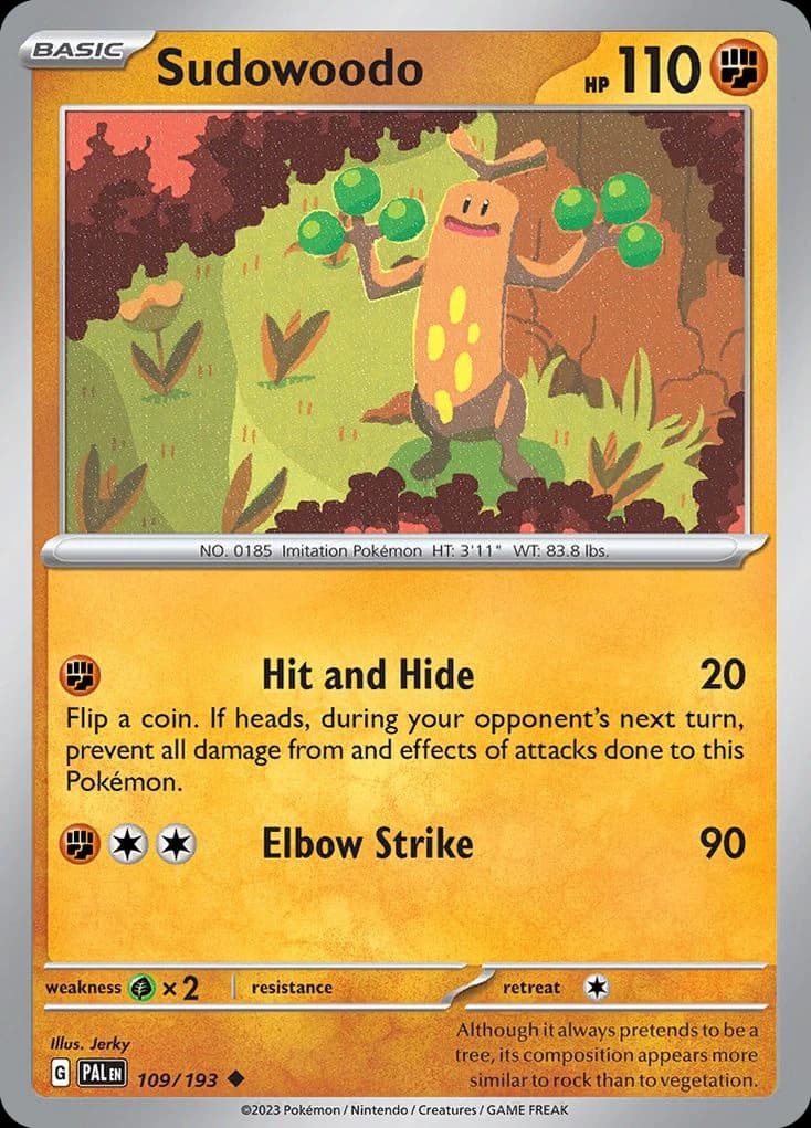 Sudowoodo (109)