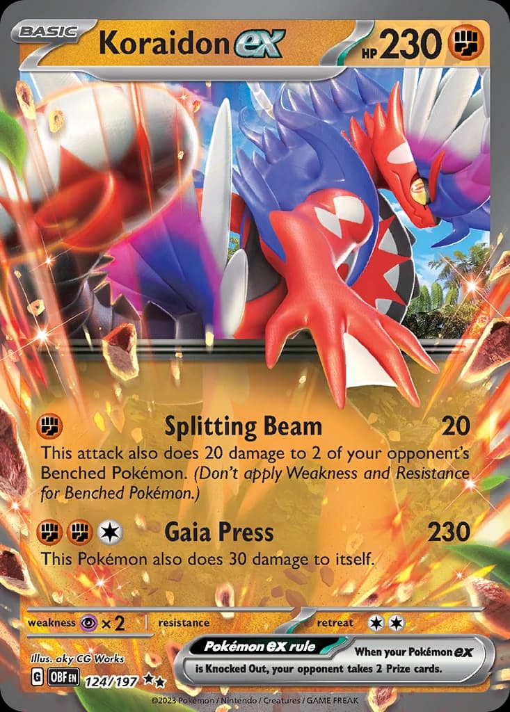 Koraidon ex (124)