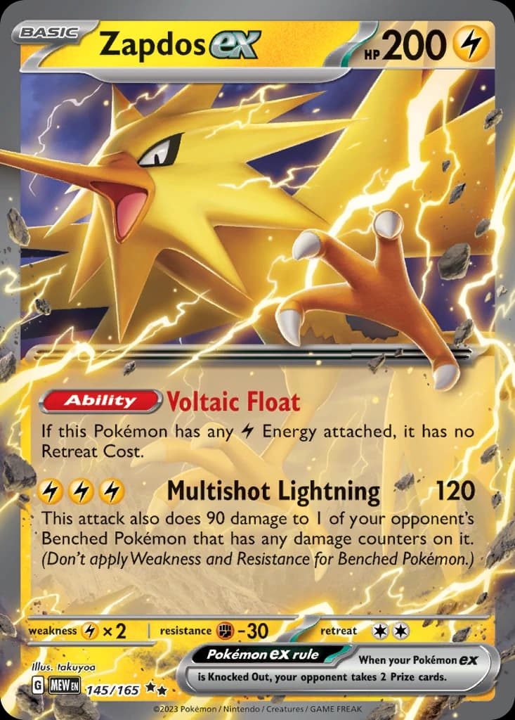 Zapdos ex (145)