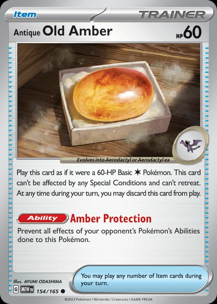 Antique Old Amber (154)