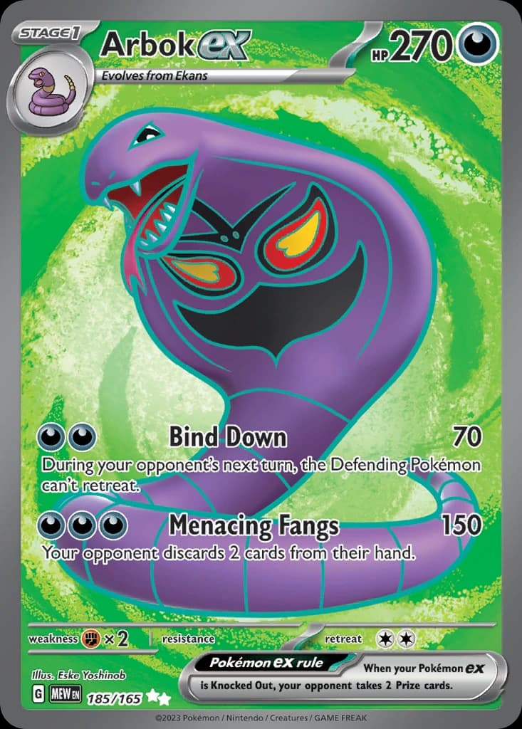 Arbok ex (185)