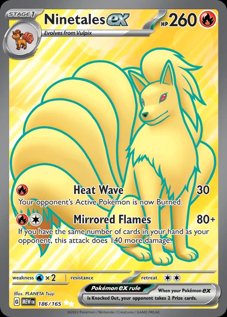 Ninetales ex (186)