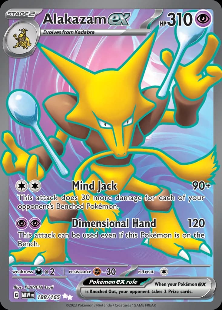 Alakazam ex (188)