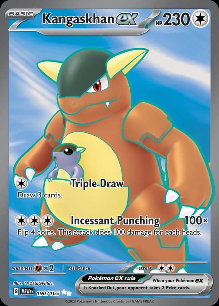 Kangaskhan ex (190)