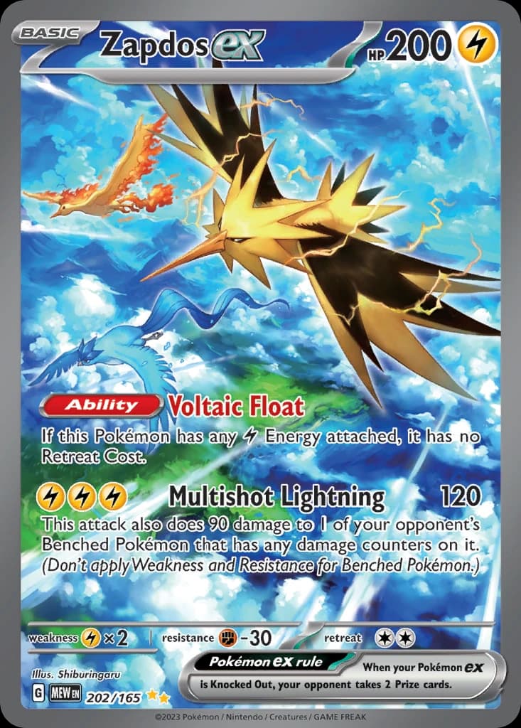 Zapdos ex (202)