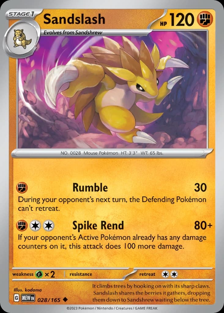 Sandslash (28)