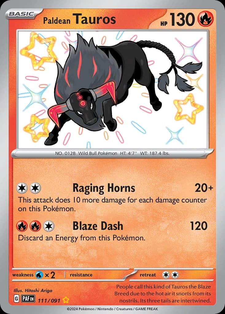 Paldean Tauros (111)