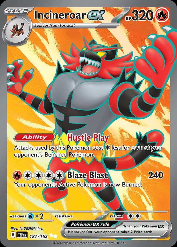 Incineroar ex (187)