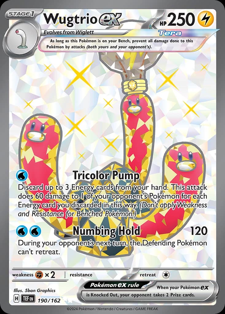 Wugtrio ex (190)