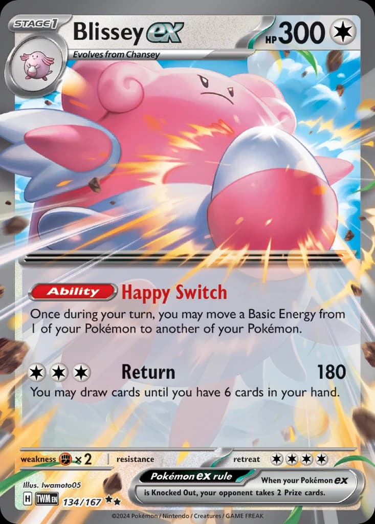 Blissey ex (134)