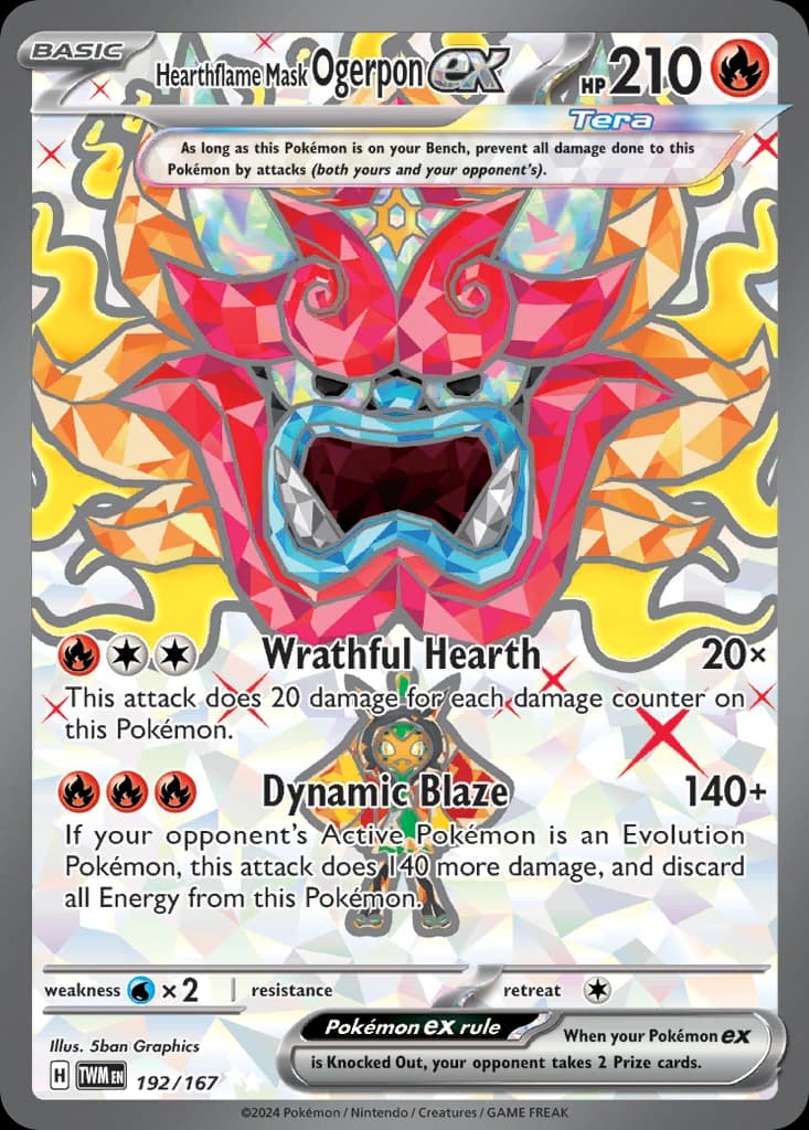 Hearthflame Mask Ogerpon ex (192)