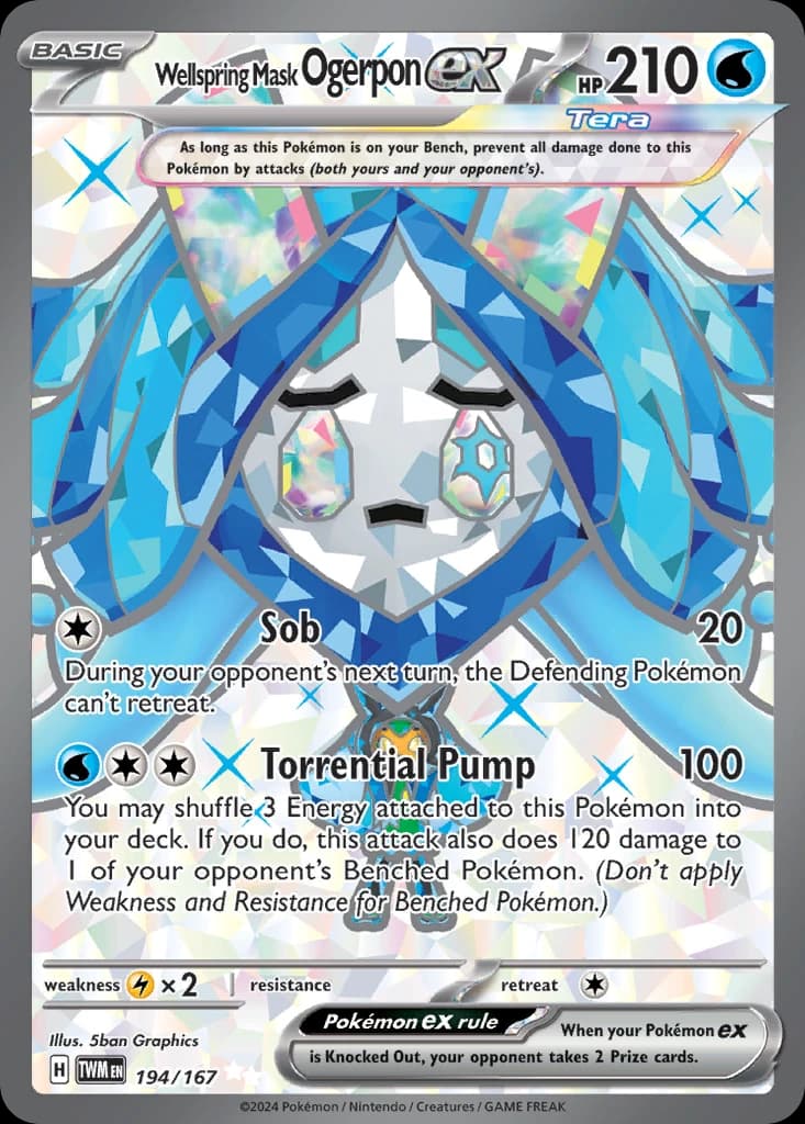 Wellspring Mask Ogerpon ex (194)