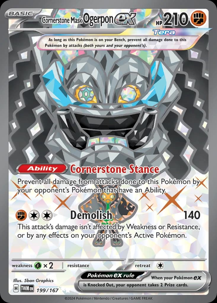 Cornerstone Mask Ogerpon ex (199)