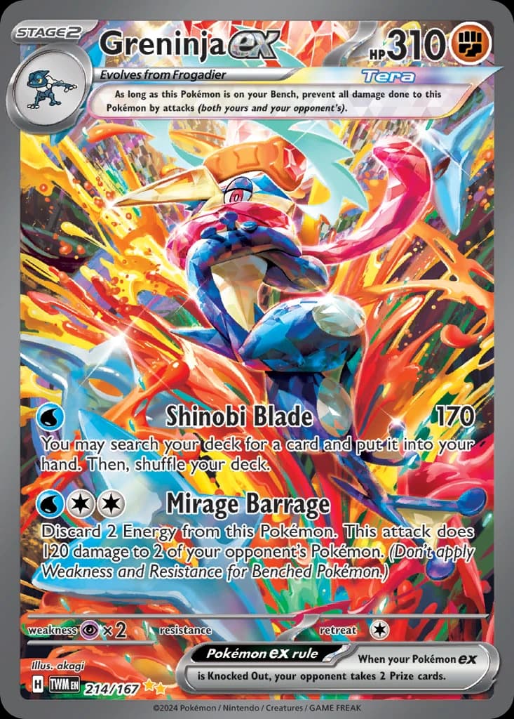 Greninja ex (214)