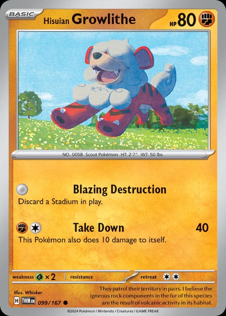 Hisuian Growlithe (99)