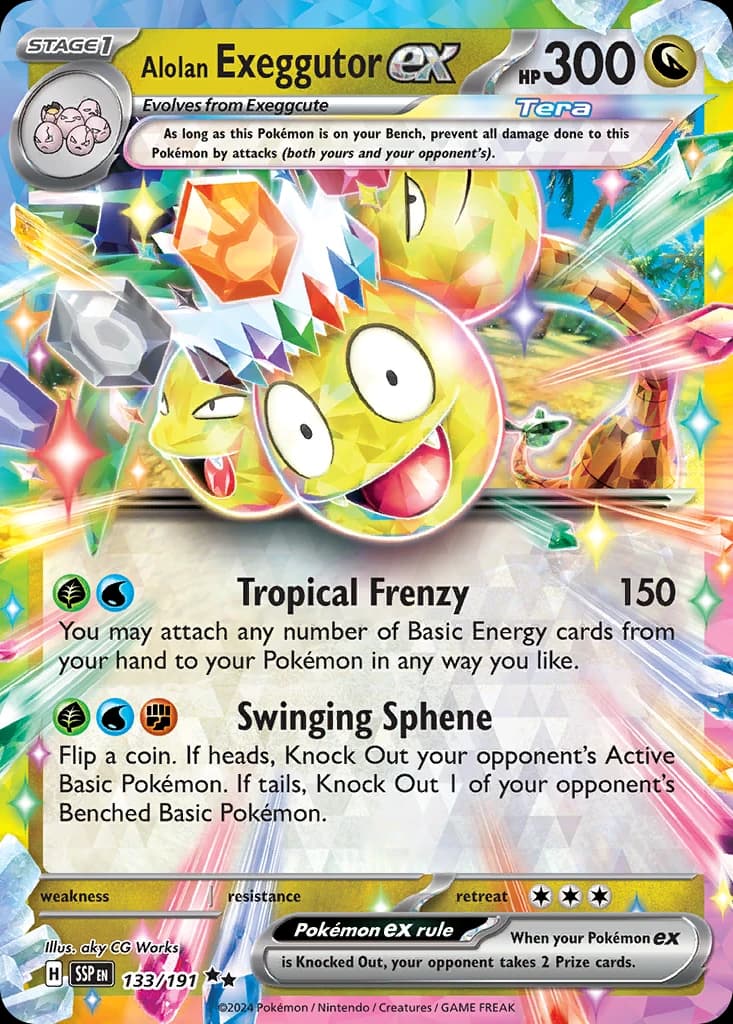 Alolan Exeggutor ex (133)