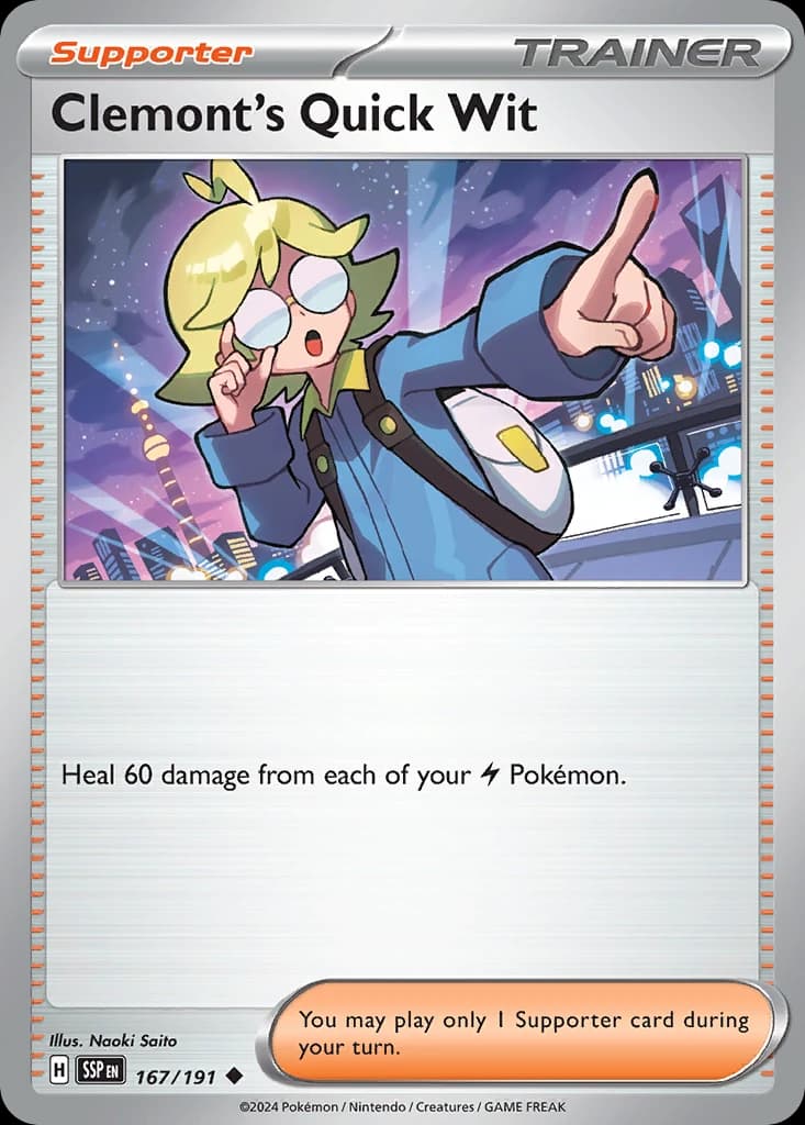Clemont's Quick Wit (167)