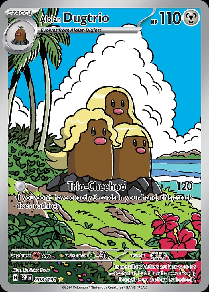 Alolan Dugtrio (208)