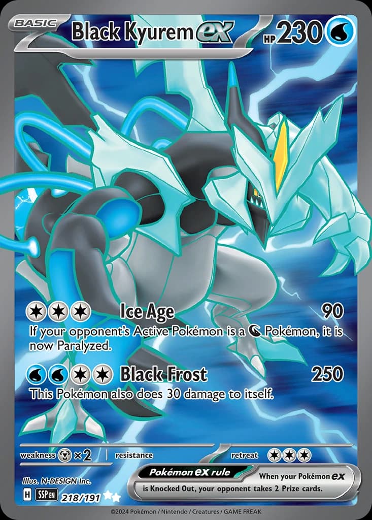 Black Kyurem ex (218)