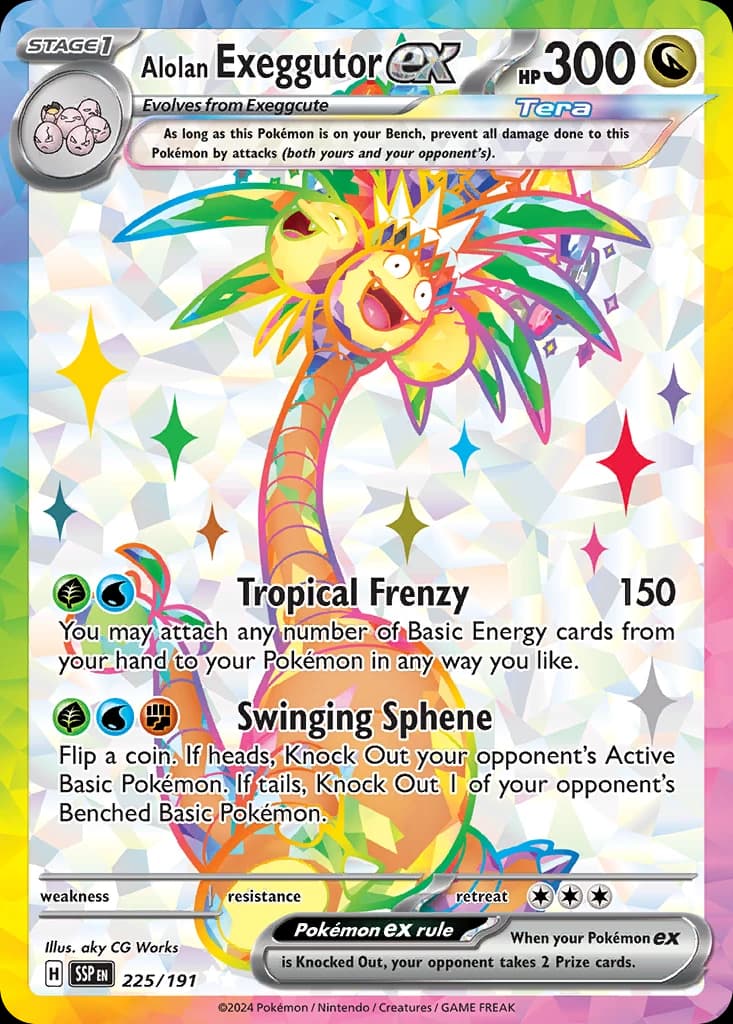 Alolan Exeggutor ex (225)