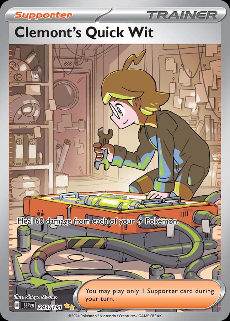 Clemont's Quick Wit (243)