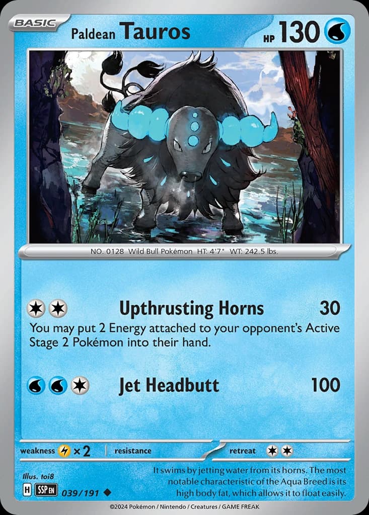 Paldean Tauros (39)