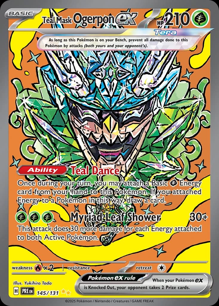 Teal Mask Ogerpon ex (145)