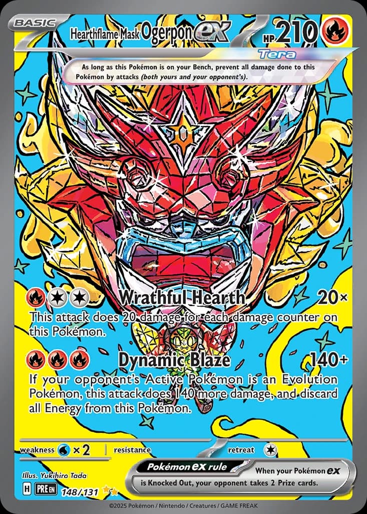 Hearthflame Mask Ogerpon ex (148)