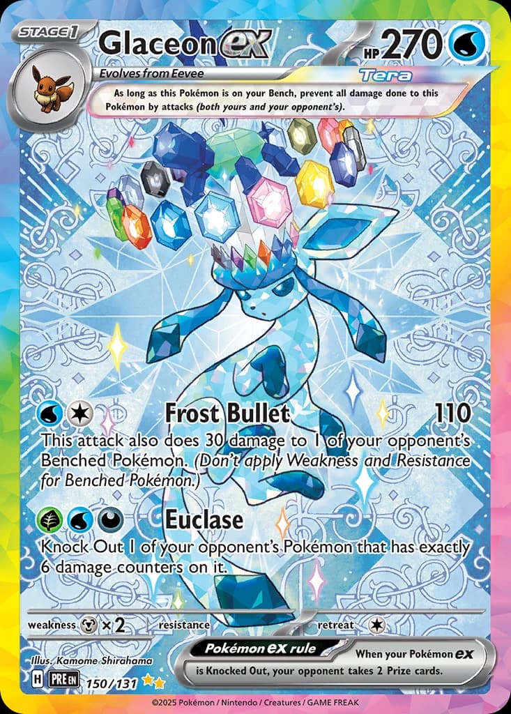 Glaceon ex (150)