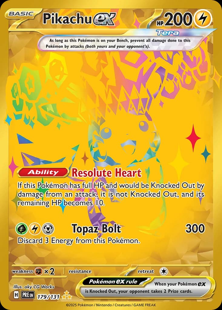 Pikachu ex (179)