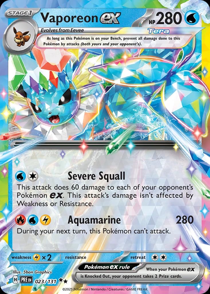 Vaporeon ex (23)