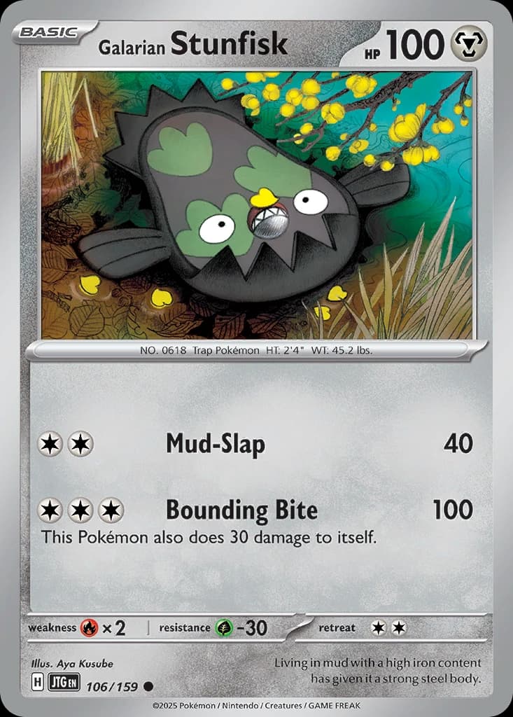Galarian Stunfisk (106)