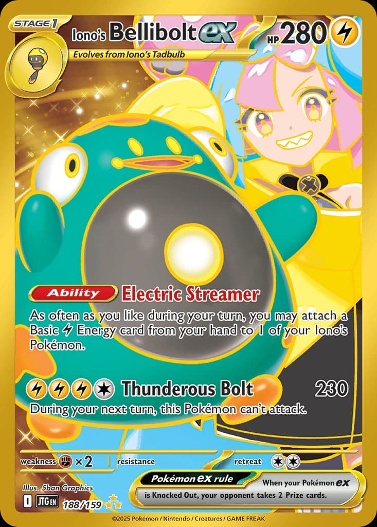 Iono's Bellibolt ex (188)
