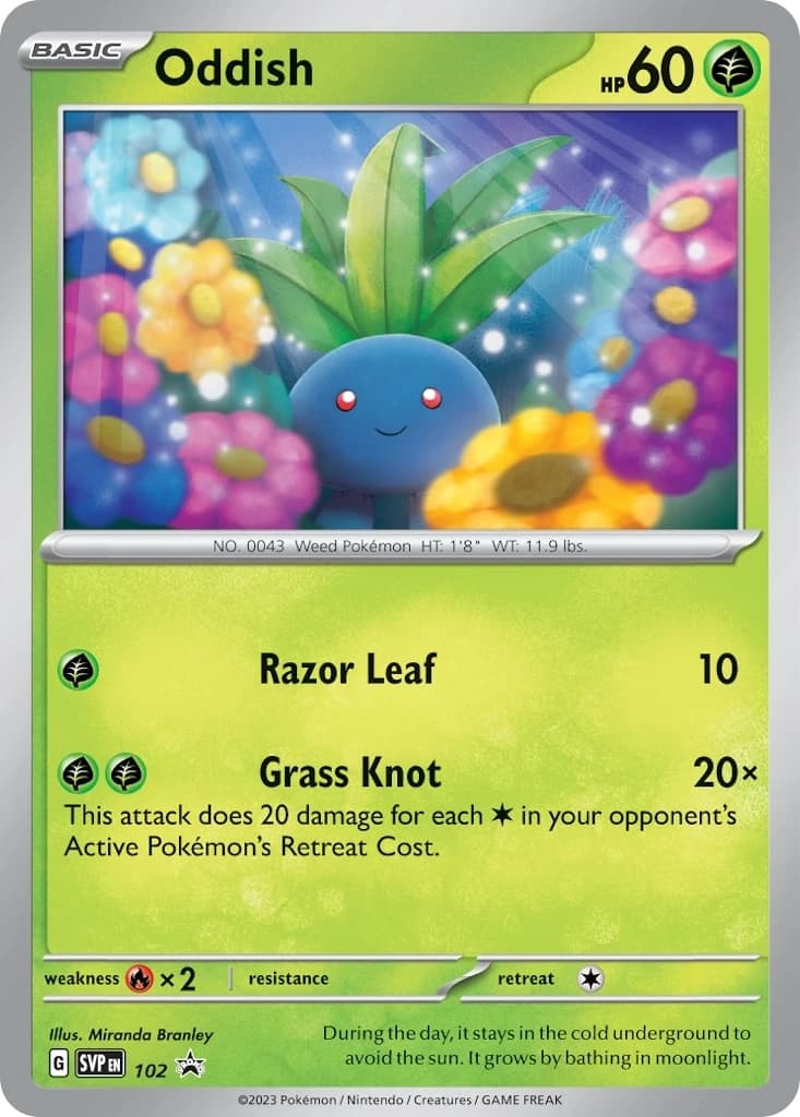 Oddish (102)