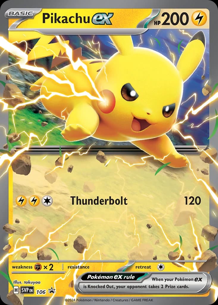 Pikachu ex (106)