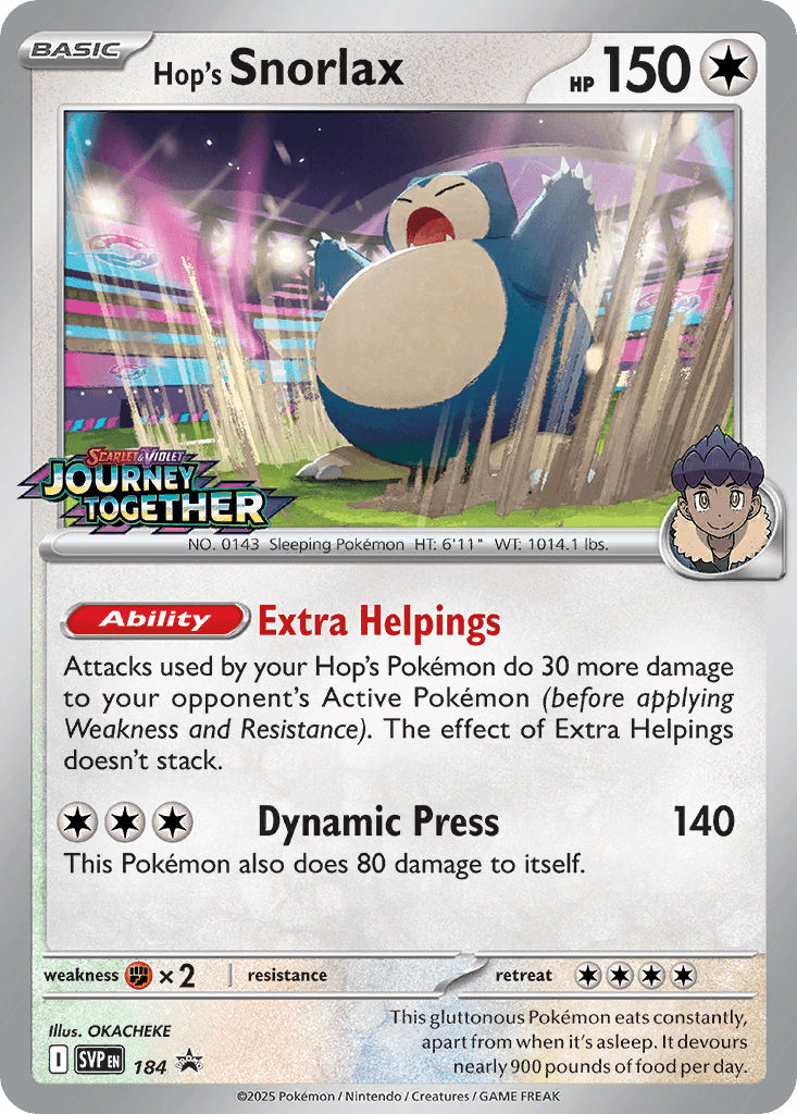 Hop's Snorlax (184)