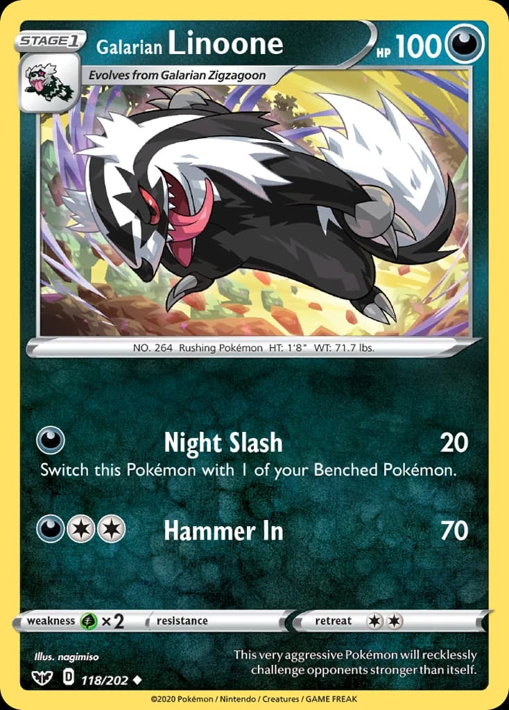 Galarian Linoone (118)