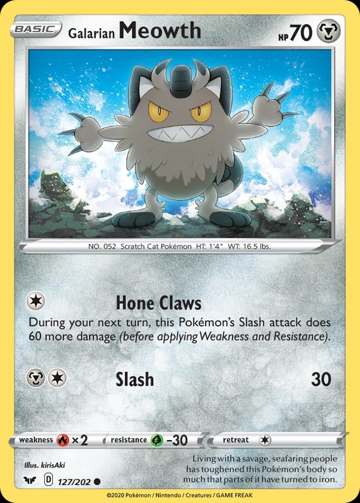Galarian Meowth (127)