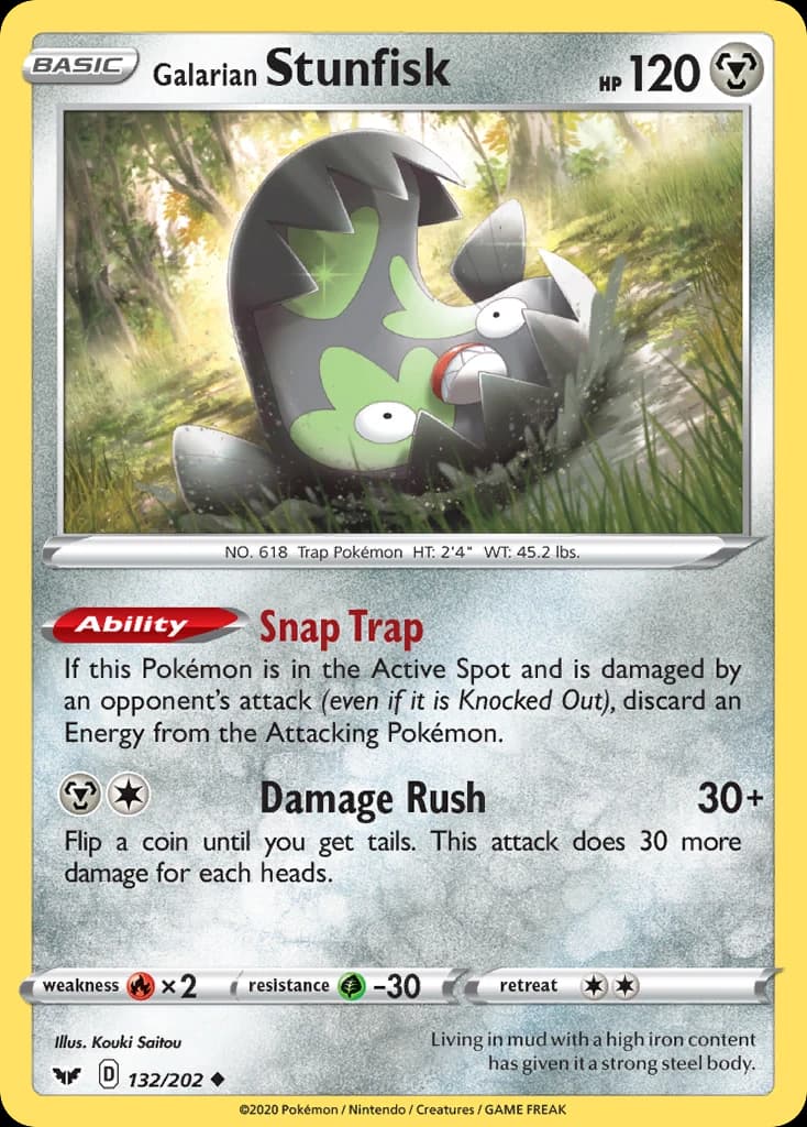 Galarian Stunfisk (132)