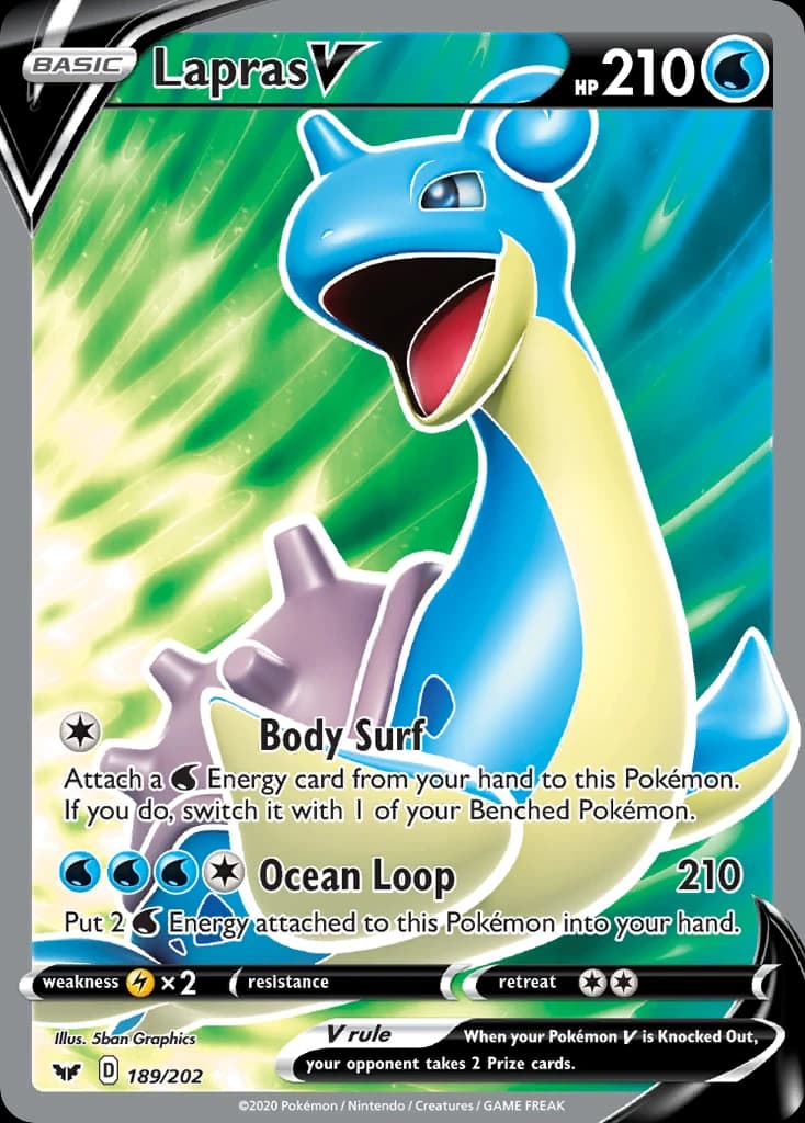 Lapras V (189)