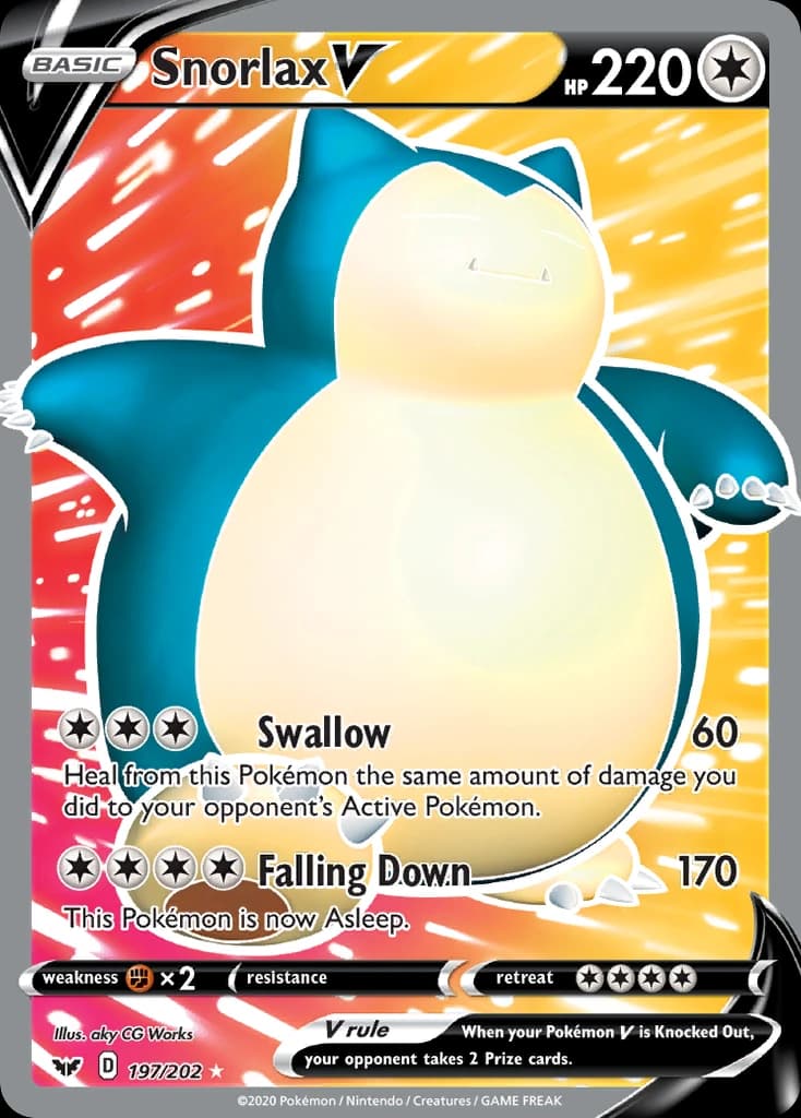 Snorlax V (197)