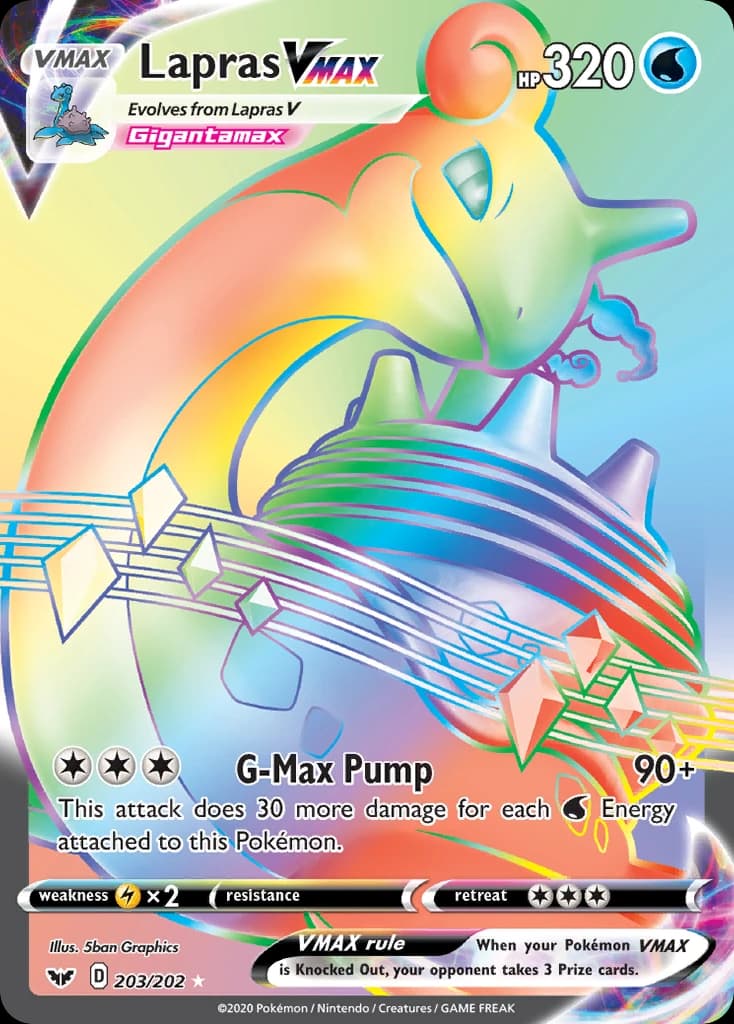 Lapras VMAX (203)