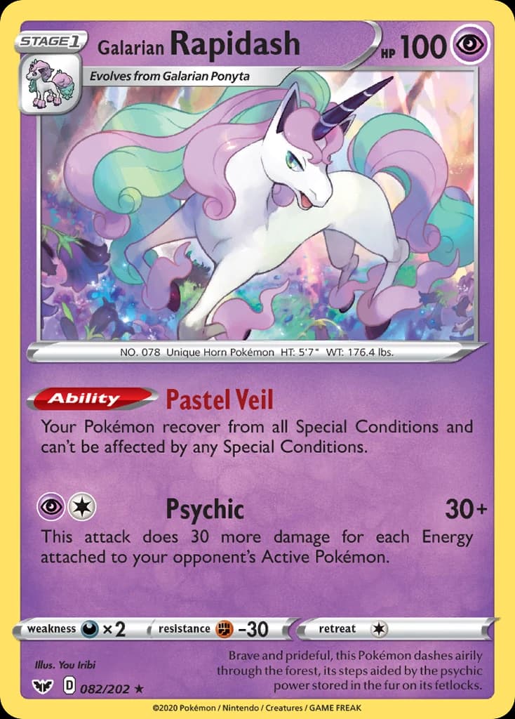 Galarian Rapidash (82)