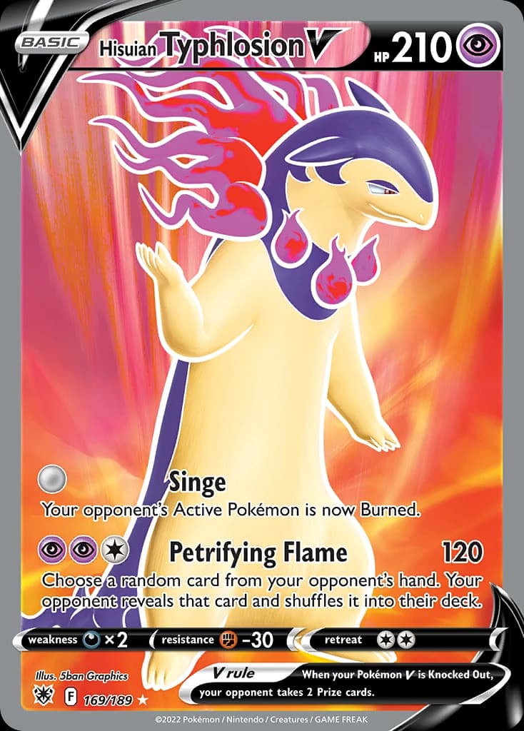Hisuian Typhlosion V (169)