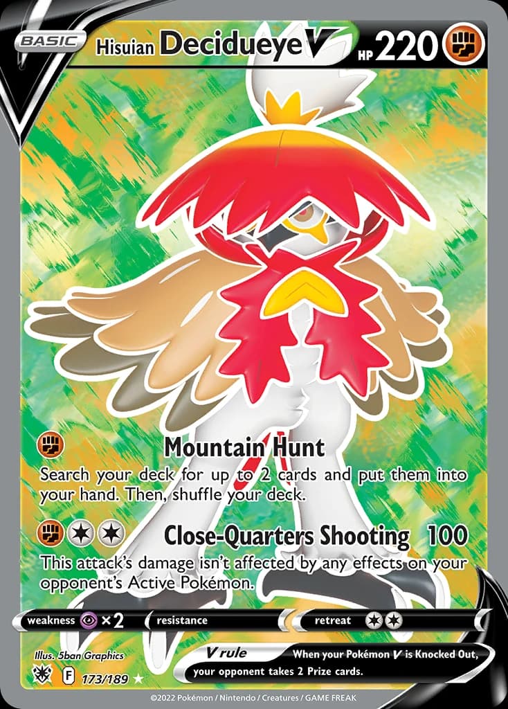 Hisuian Decidueye V (173)
