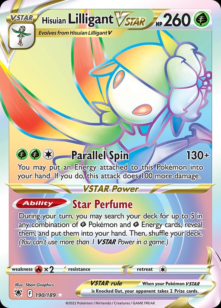 Hisuian Lilligant VSTAR (190)